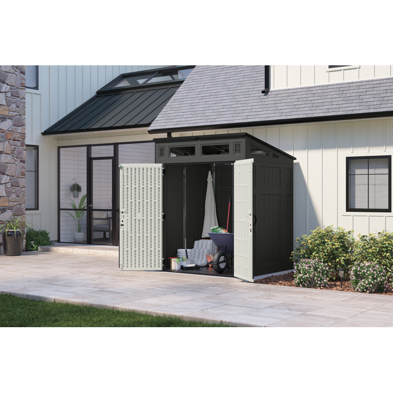 Suncast Modernist® 6 Ft. X 5 Ft. Storage Shed Wayfair